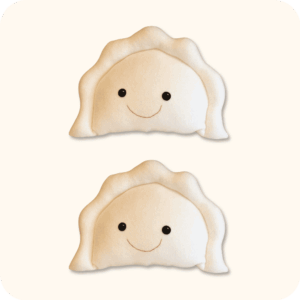 Pierogi Pillow 2PCS
