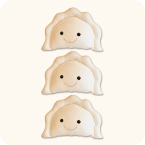 Pierogi Pillow 3PCS